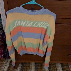 medium multicolor santa cruz sweater
